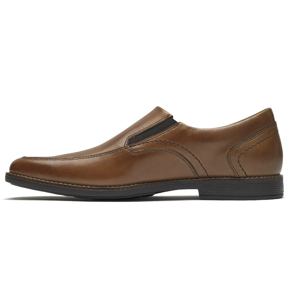 Rockport Mens Braylon - Slip-On Brown - VWL160872